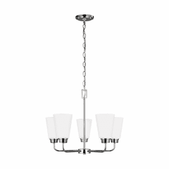 Sea Gull Kerrville 5-LT Chandelier - Chrome - 3115205EN3-05