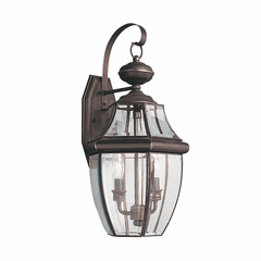 Sea Gull Lancaster 2-LT Outdoor Wall Lantern - Antique Bronze - 8039-71 Sea Gull Lancaster 2-LT Outdoor Wall Lantern - Antique Bronze - 8039-71