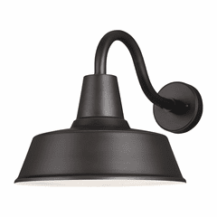 Sea Gull Large 1-LT Outdoor Wall Lantern - Bronze - 8737401-71