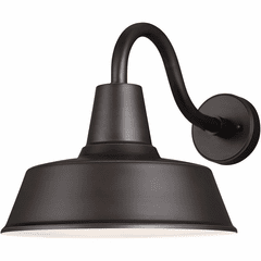 Sea Gull Large 1-LT Outdoor Wall Light - Antique Bronze - 8737401-71/T