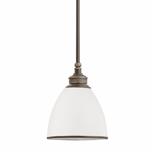 Sea Gull Laurel Leaf 1-LT Mini-Pendant - Estate Bronze - 61350EN3-708
