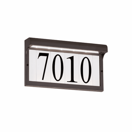 Sea Gull LED Address Light 120V-71 - Antique Bronze - 96091S-71