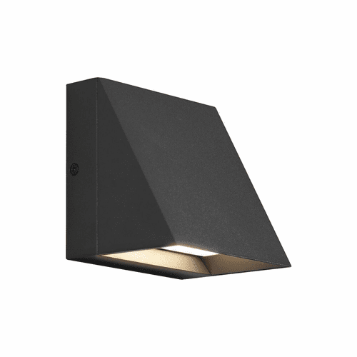 Sea Gull LED Outdoor Wall Lantern in Black Finish - 8301493S-12