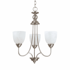 Sea Gull Lemont 3-LT Chandelier - Antique Brushed Nickel - 31316-965