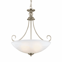 Sea Gull Lemont 3-LT Pendant - Antique Brushed Nickel - 66316EN3-965