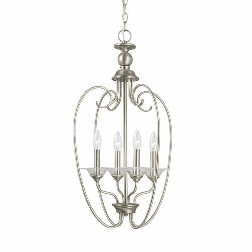 Sea Gull Lemont 4-LT Hall/Foyer Light - Antique Brushed Nickel - 51316EN-965