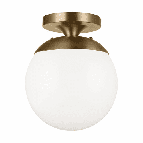 Sea Gull Leo 1-LT Wall/Ceiling Semi-Flush Mount - Bronze - 7518-848