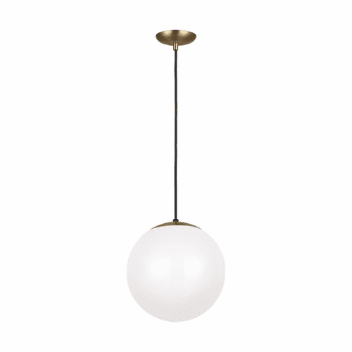 Sea Gull Leo - Hanging Globe 1-LT Pendant - Satin Bronze - 6022-848