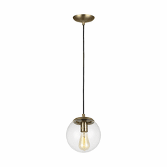 Sea Gull Leo - Hanging Globe 1-LT Pendant - Satin Bronze - 6501801-848