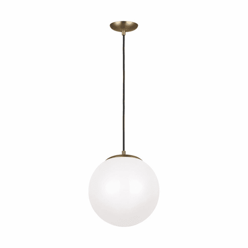 Sea Gull Leo - Hanging Globe Large LED Pendant - Satin Bronze - 602293S-848