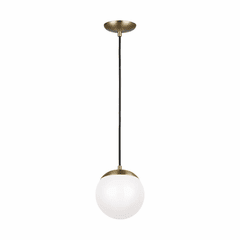 Sea Gull Leo - Hanging Globe Small LED Pendant - Satin Bronze - 601893S-848