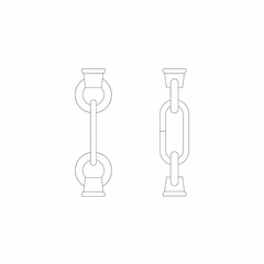 Sea Gull Link and Loop Replacement Chain - Blacksmith - 9122-839