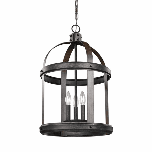 Sea Gull Lonoke Medium 3-LT Hall/Foyer Light - Stardust  - 5240703EN-846