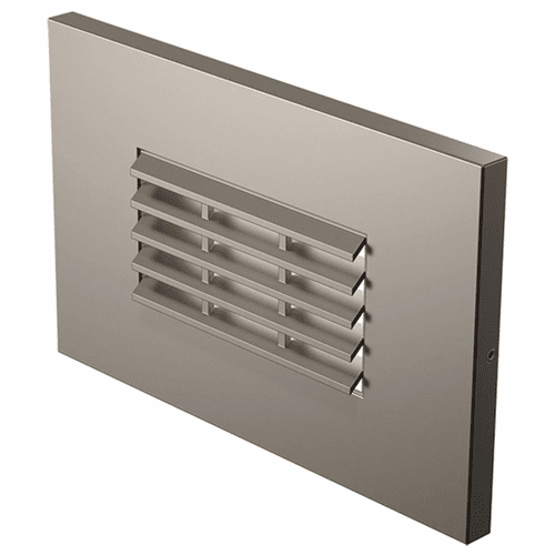 Sea Gull Louver LED Step Light-849 - Satin Nickel - 93401S-849