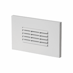 Sea Gull Louver Turtle LED Step Light-15 - White - 93481S-15