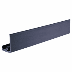 Sea Gull Lx Fascia Panel Track, 4 Foot-12 Inch - Black - 9443-12