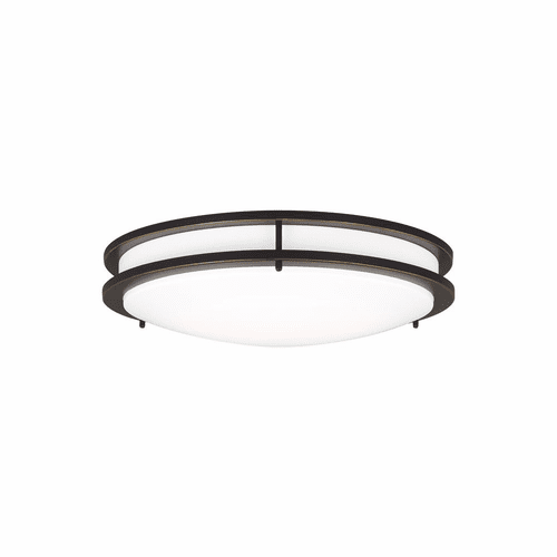 Sea Gull Mahone Large LED Ceiling Flush Mount - Antique Bronze - 7750893S-71
