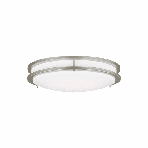 Sea Gull Mahone Large LED Ceiling Flush Mount - Painted Brushed Nickel - 7750893S-753