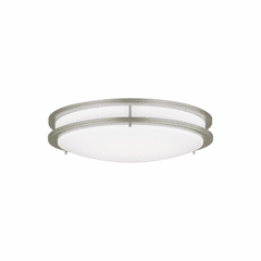 Sea Gull Mahone Large LED Ceiling Flush Mount - Painted Brushed Nickel - 7750893S-753