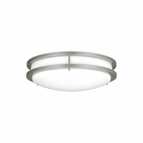 Sea Gull Mahone Medium LED Ceiling Flush Mount - Painted Brushed Nickel - 7650893S-753