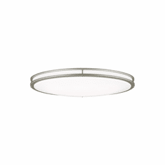 Sea Gull Mahone Oval LED Ceiling Flush Mount - Painted Brushed Nickel - 7950893S-753