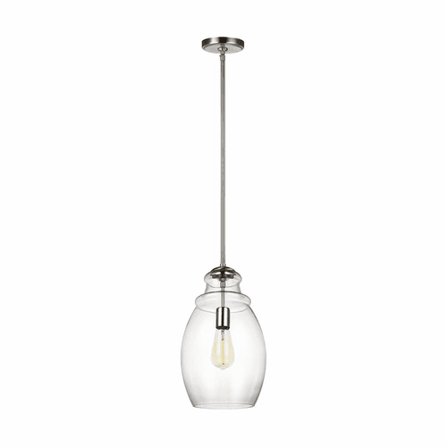 Sea Gull Marino 1-LT Pendant - Satin Nickel - P1484SN