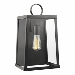 Sea Gull Marinus Large 1-LT Outdoor Wall Lantern - Blacksmith - 8737101-839 Sea Gull Marinus Large 1-LT Outdoor Wall Lantern - Blacksmith - 8737101-839