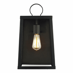Sea Gull Marinus Large 1-LT Outdoor Wall Light - Black - 8737101-12