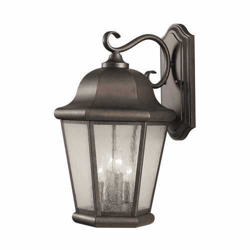Sea Gull Martinsville Extra Large 4-LT Outdoor Wall Lantern - Bronze - OL5904CB