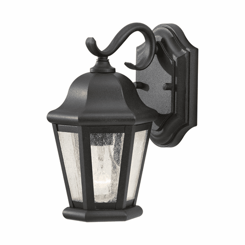 Sea Gull Martinsville Small 1-LT Outdoor Wall Lantern - Black - OL5900BK