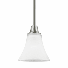 Sea Gull Metcalf 1-LT Mini-Pendant - Brushed Nickel - 6113201-962