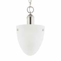 Sea Gull Metropolis 1-LT Semi-Flush Convertible Pendant - Nickel - 51035EN3-962