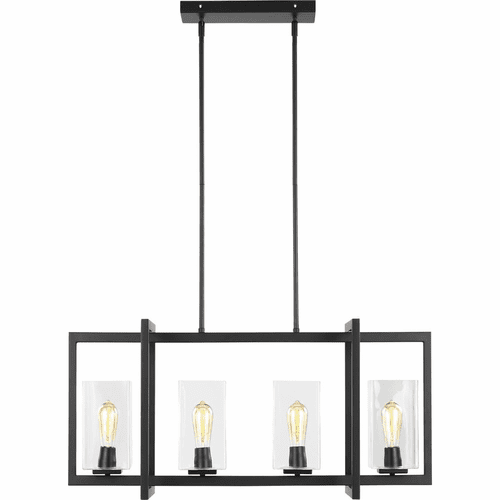Sea Gull Mitte 4-LT Island Pendant - Midnight Black - 6641504-112