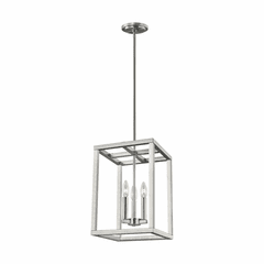 Sea Gull Moffet Street 3-LT Hall/Foyer Light - Brushed Nickel - 5134503-962