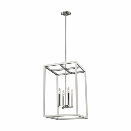 Sea Gull Moffet Street 4-LT Hall/Foyer Light - Brushed Nickel - 5134504-962