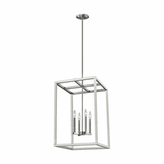 Sea Gull Moffet Street 4-LT Hall/Foyer Light - Brushed Nickel - 5134504-962 Sea Gull Moffet Street 4-LT Hall/Foyer Light - Brushed Nickel - 5134504-962