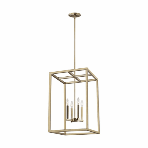 Sea Gull Moffet Street 4-LT Hall/Foyer Light - Satin Bronze - 5134504-848