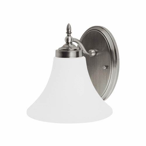 Sea Gull Montreal 1-LT Wall/Bath Sconce - Antique Brushed Nickel - 41180-965
