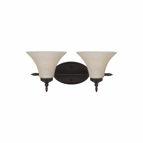 Sea Gull Montreal 2-LT Wall/Bath Light - Burnt Sienna - 41181-710
