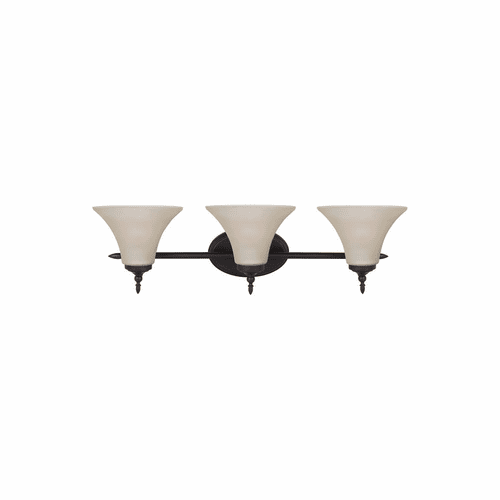 Sea Gull Montreal 3-LT Wall/Bath Light - Burnt Sienna - 41182EN3-710