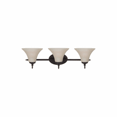 Sea Gull Montreal 3-LT Wall/Bath Light - Burnt Sienna - 41182EN3-710