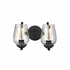 Sea Gull Morill 2-LT Wall/Bath Light - Blacksmith - 4427802-839