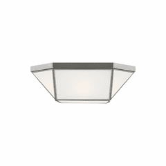 Sea Gull Morrison 2-LT Flush Mount - Brushed Nickel - 7579452-962