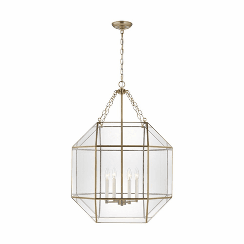 Sea Gull Morrison Large 4-LT Pendant - Satin Brass - 5279404-848