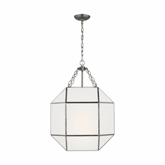 Sea Gull Morrison Medium 3-LT Pendant - Antique Brushed Nickel - 5279453-965