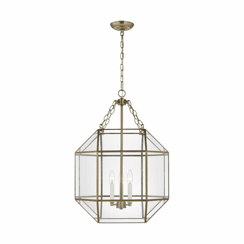 Sea Gull Morrison Medium 3-LT Pendant - Satin Brass - 5279403-848