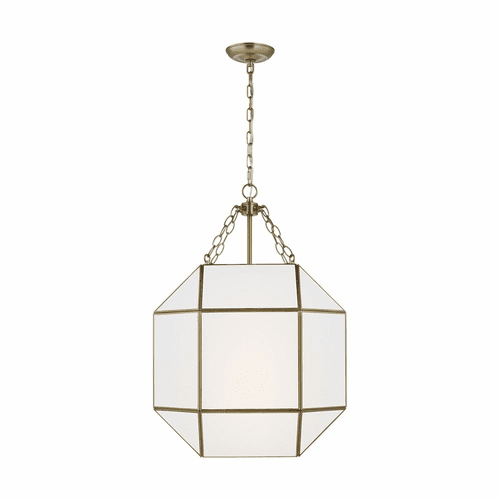 Sea Gull Morrison Medium 3-LT Pendant - Satin Brass - 5279453-848