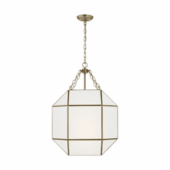 Sea Gull Morrison Medium 3-LT Pendant - Satin Brass - 5279453-848