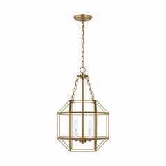 Sea Gull Morrison Small 3-LT Pendant - Satin Brass - 5179403-848