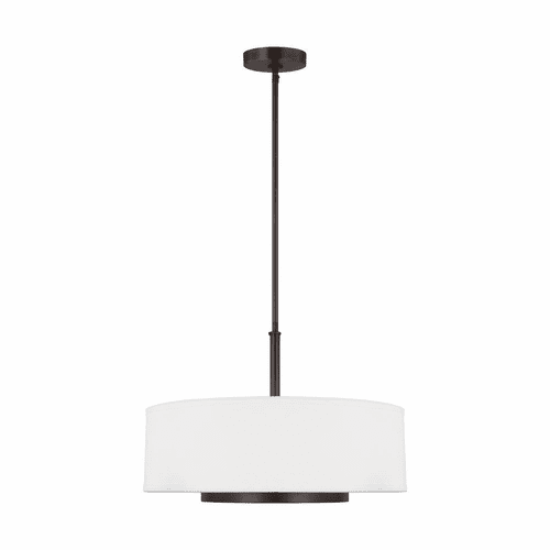 Sea Gull Nance 3-LT Pendant - Bronze - 6628003-710